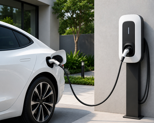 EV Charge Station - Car